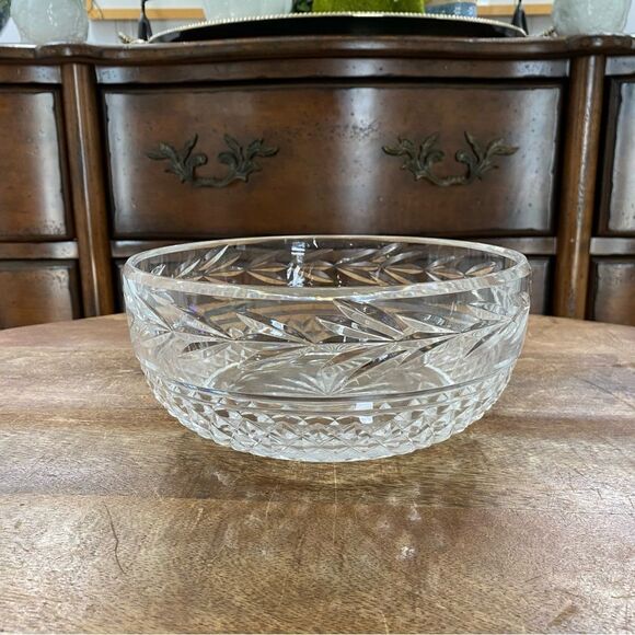 Waterford Crystal decorative Glandore bowl 8” - Picture 5 of 5